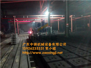 全自動(dòng)水平分型脫箱射壓無箱造型機(jī)生產(chǎn)廠家
